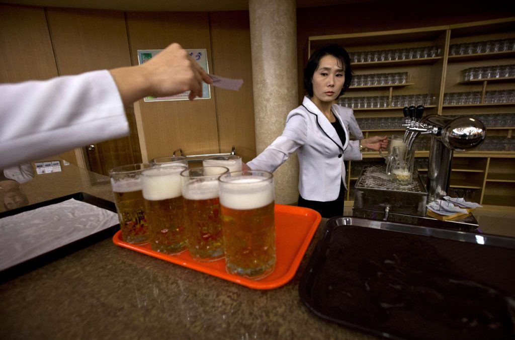Corée du Nord Bière