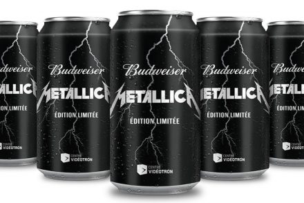 Budweiser sort une bière Metallica au Québec