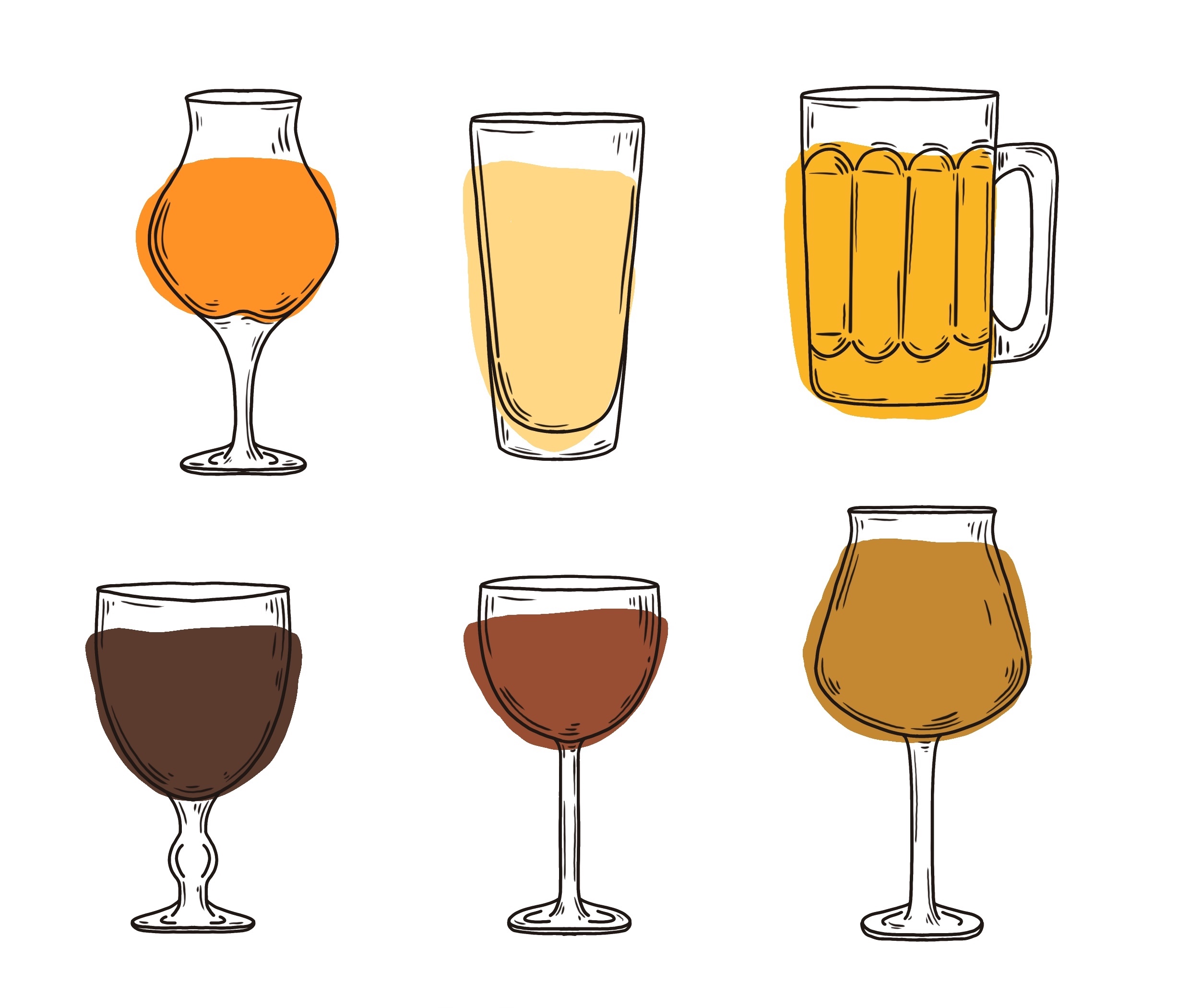 Quel verre à bière utiliser pour quel type de bière ?