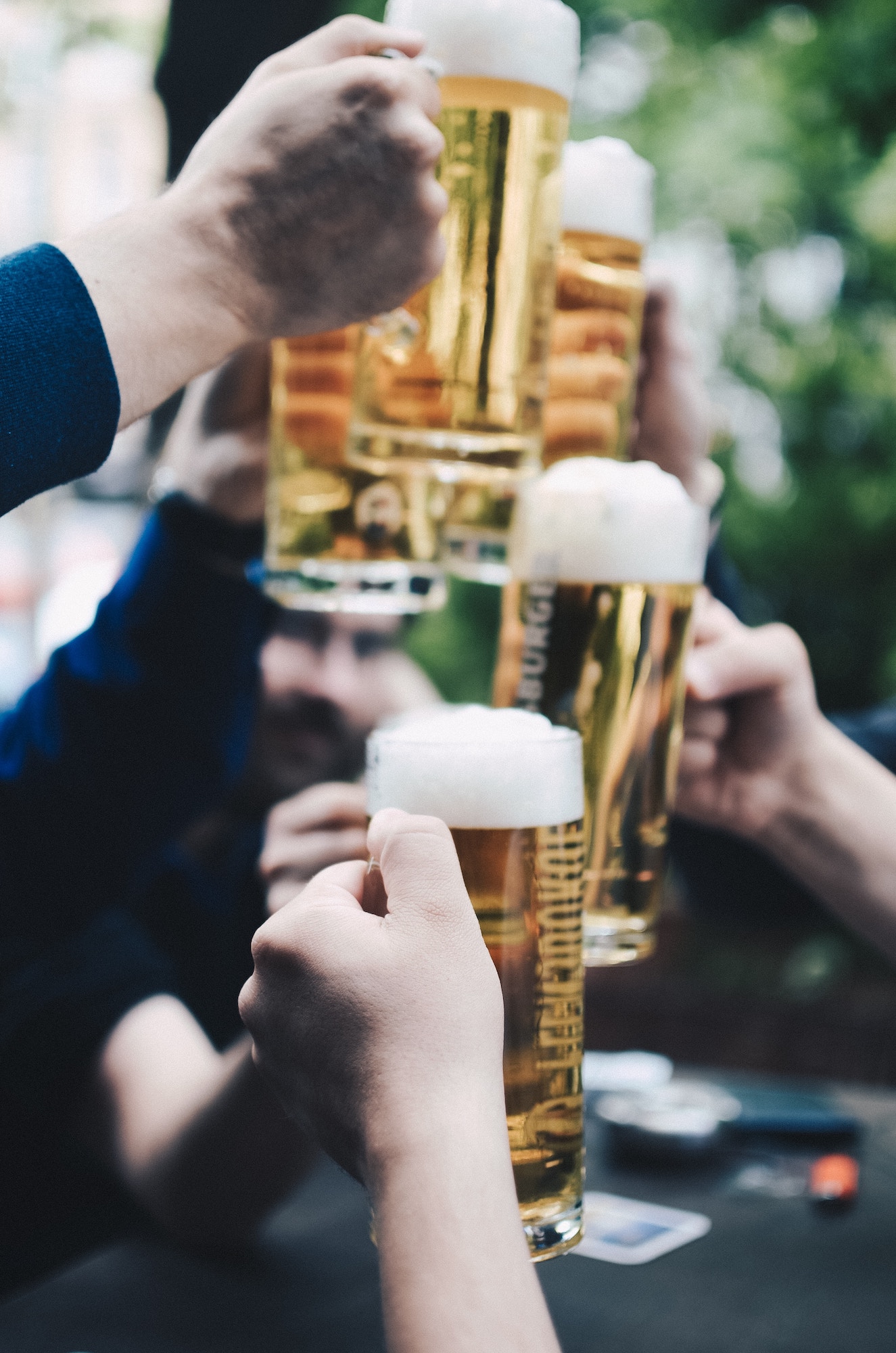 bière et eau