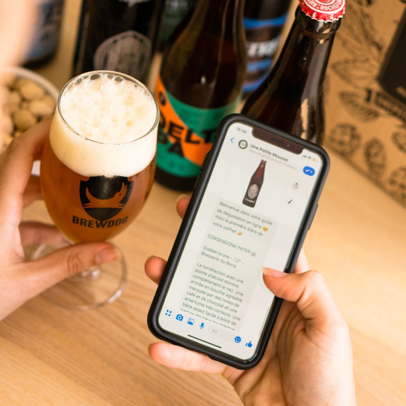 Biérologue digital qui accompagne le calendrier de bières