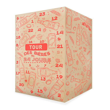 Calendrier de l'Avent bières sur mesure