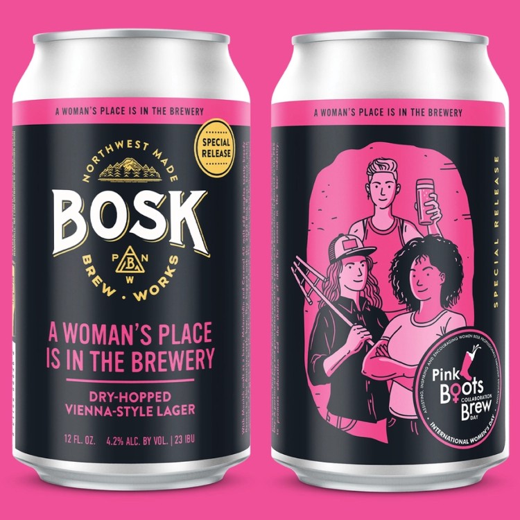 Bière PInk Boots Society Lager