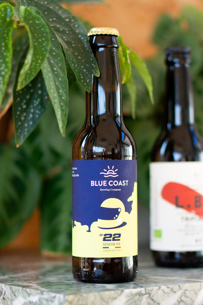 tendance bière blue coast